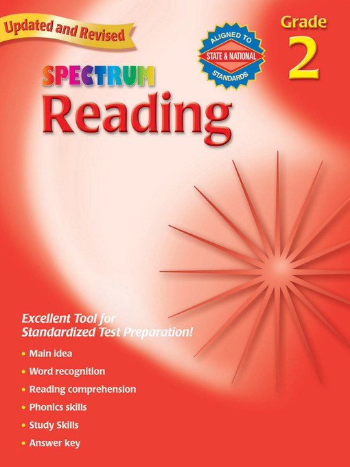 Title details for Reading, Grade 2 by Spectrum - Wait list